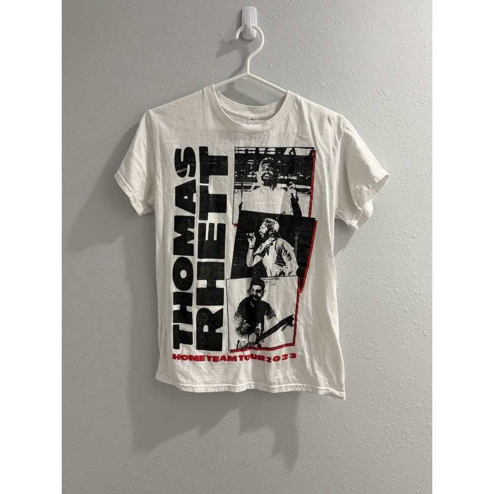 Thomas Rhett T-shirt White Short Sleeve Size Smallβ Home Team Tour 2023